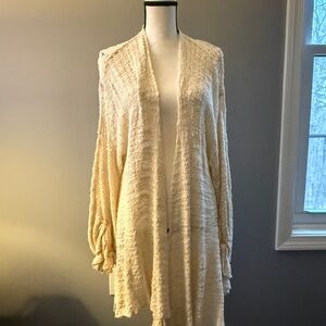 Free People Crochet Cardigan